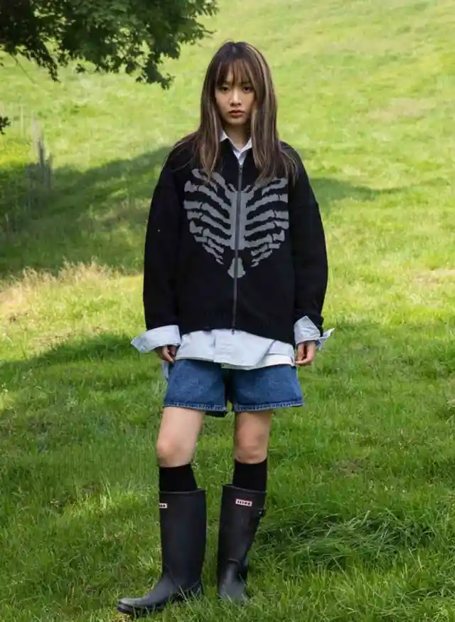 Casual All matching Knitted Sweater Coat Black - Shop at LoveMi