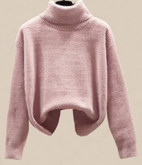 Pink sweater