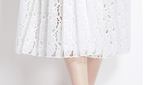 Lace A-Line Maxi Dress, picture 3 of 5