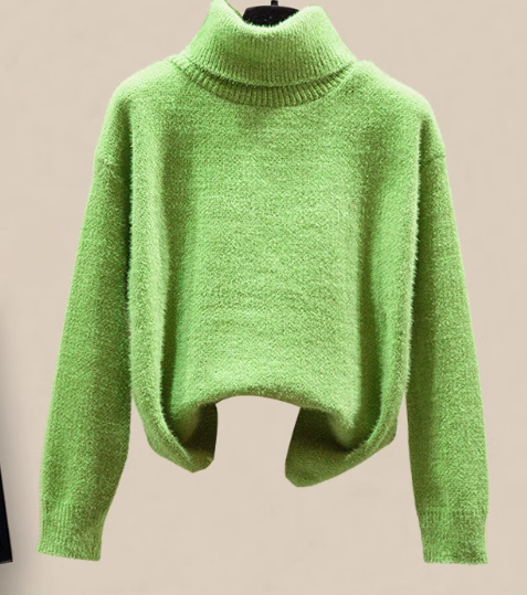 Green sweater