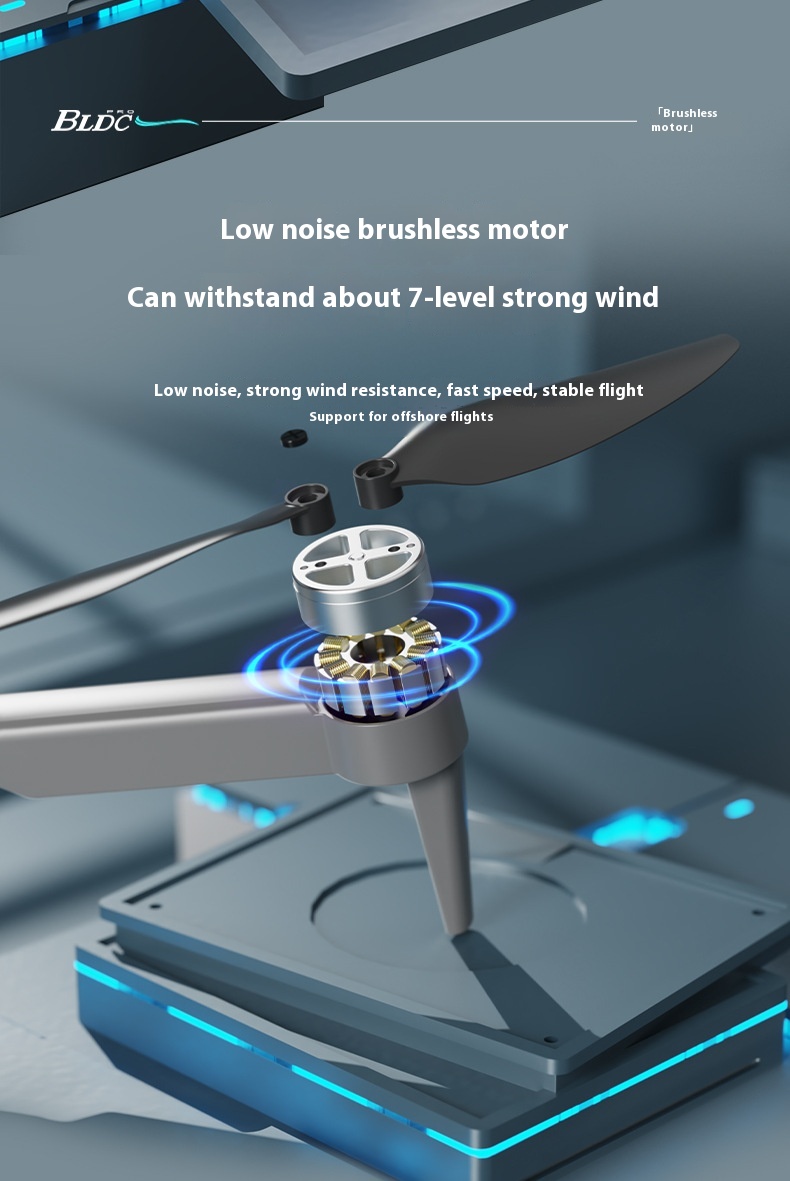 Title 10, Light UAV Brushless Drone with Three Cameras In...