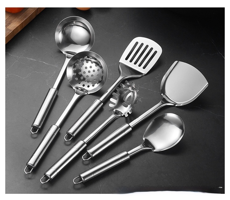 Title 12, Stainless Steel Kitchen Cooking Spoon And Shove...