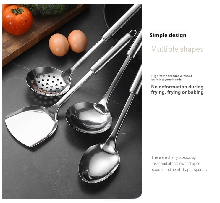 Title 11, Stainless Steel Kitchen Cooking Spoon And Shove...