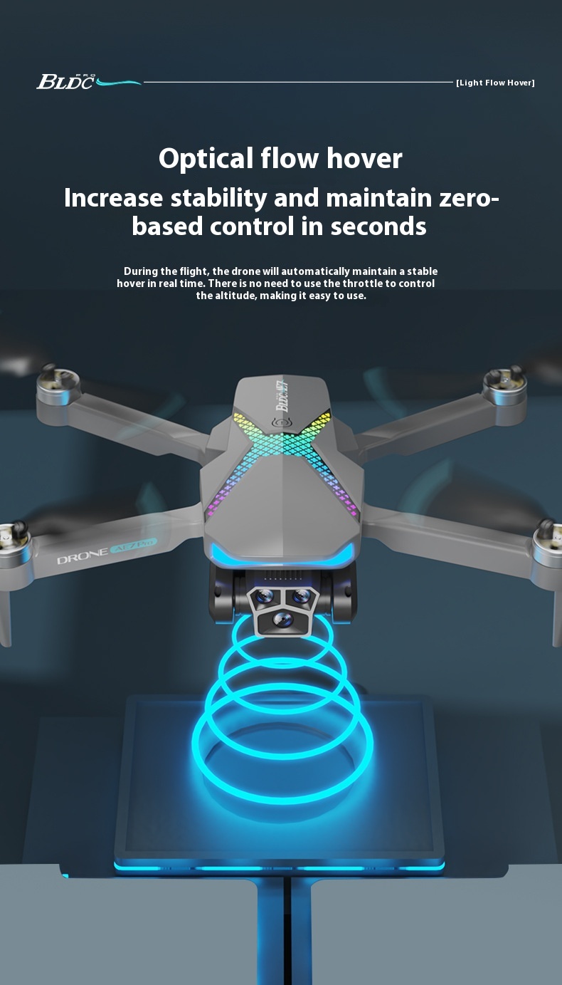 Title 16, Lagani UAV bez četkica sa tri kamere Inteligent...