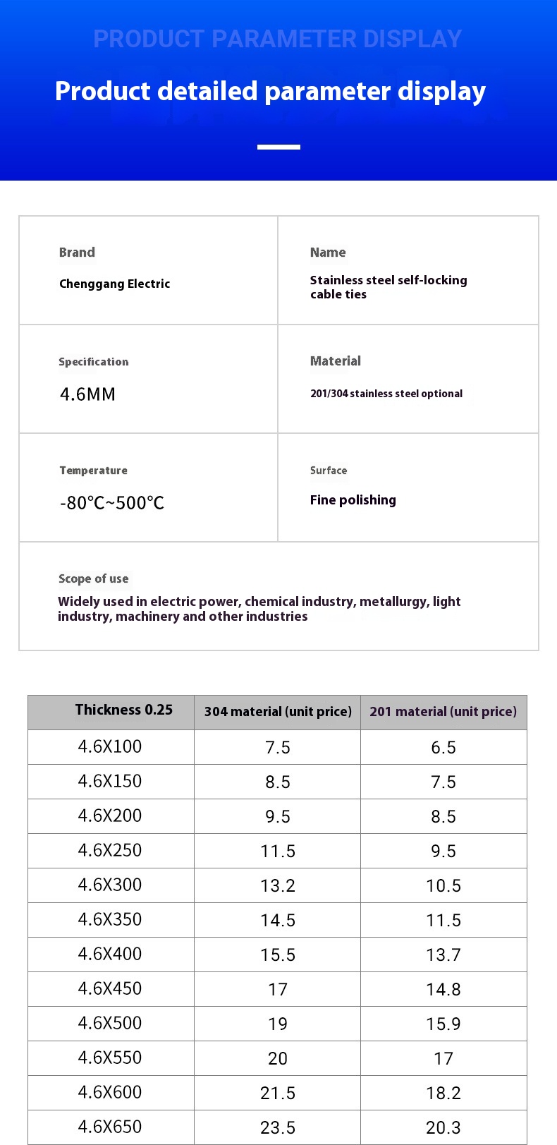 Title 3, 304 Paslanmaz Çelik Deniz Kablo Bağı Telleri Ko...