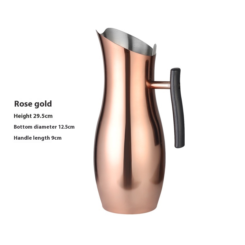 2.0l Rose Gold Water Jug 304