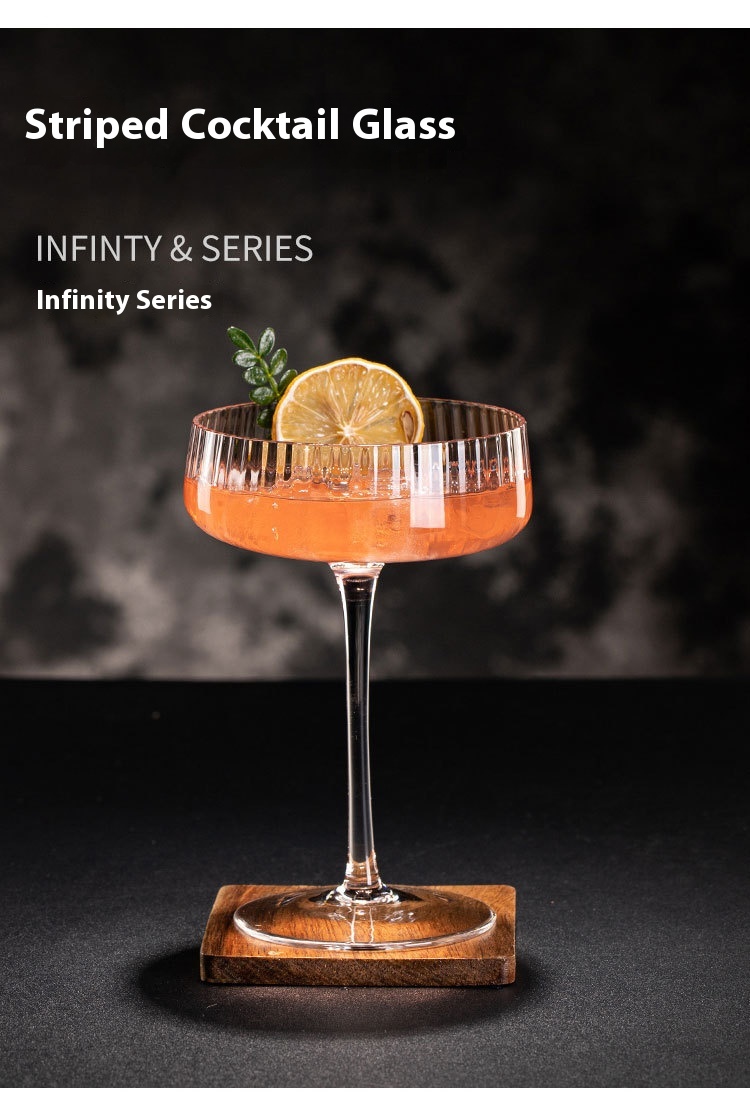 Title 3, Simple Cocktail Creative Goblet Vertical