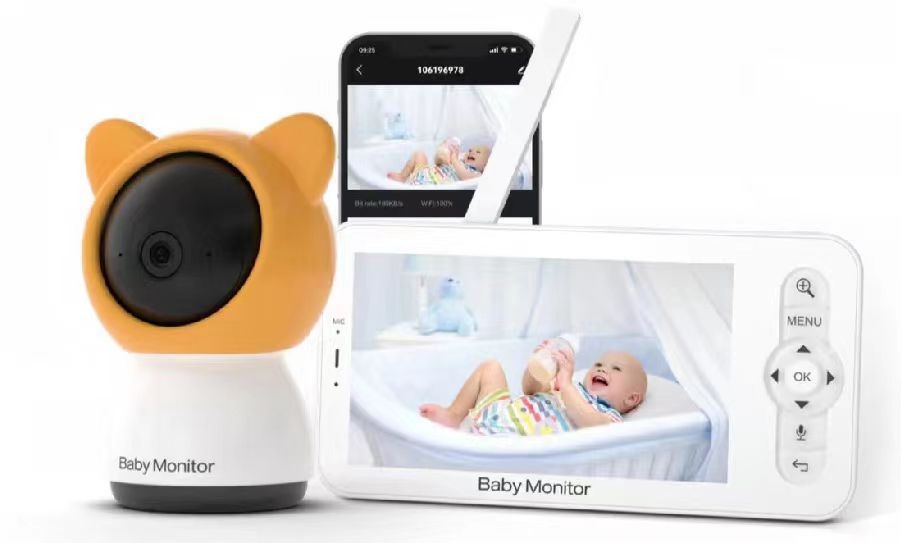 Title 2, Baby Monitor Monitor Can Be Viewed By Mobile Phone