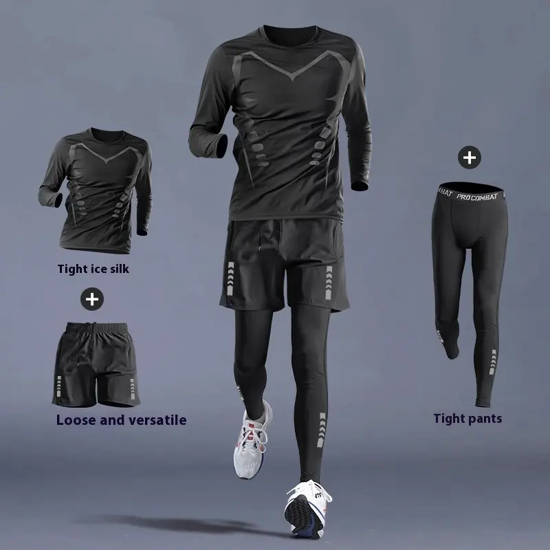 Running Gym Clothes Outdoor Quick-dry Tight Long