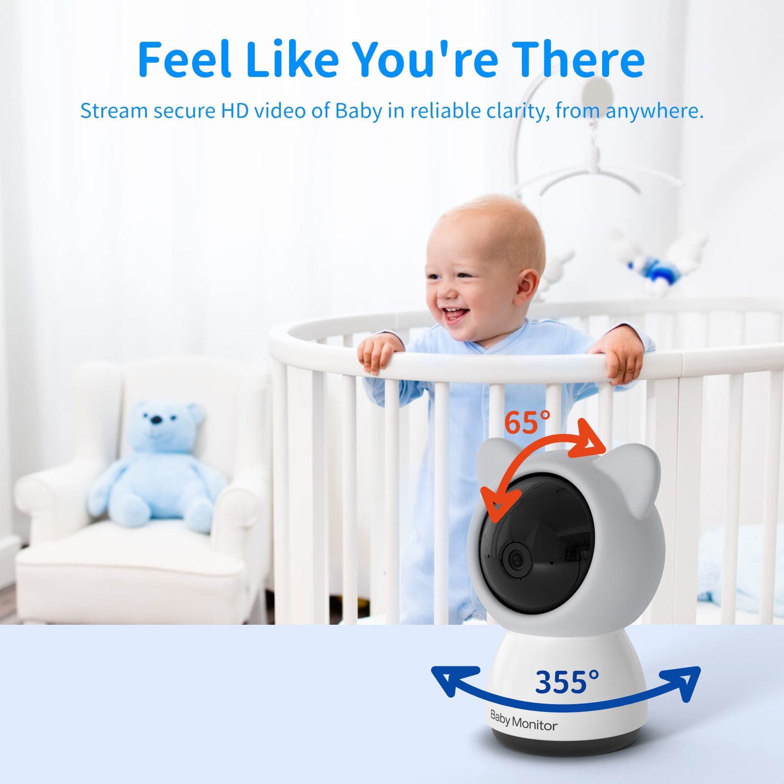 Title 5, Baby Monitor Monitor Can Be Viewed By Mobile Phone