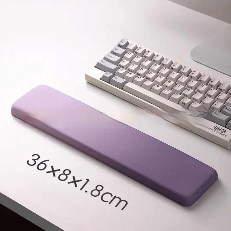 Square Silica Gel Wrister Mouse Pad Comfortable Keyboard Support Wrist Rest Protection