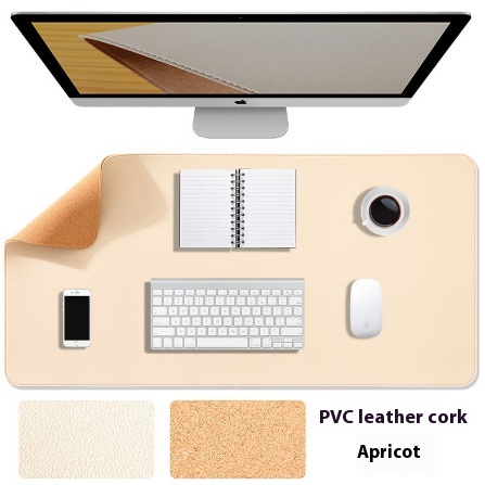 Cork Leather Table Mat Material Thickened PVC Mouse Mat