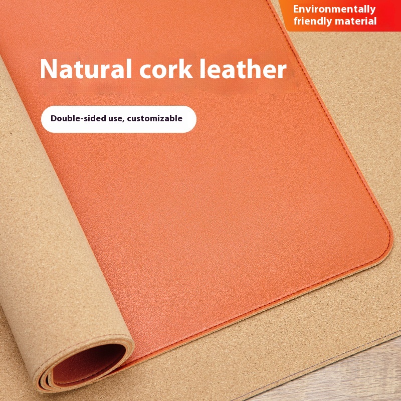 Cork Leather Table Mat Material Thickened PVC Mouse Mat