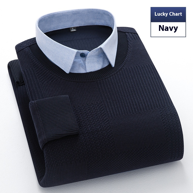 Lucky Figure Dark Blue