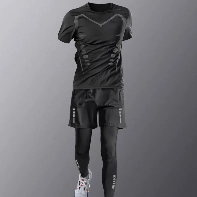 Running Gym Clothes Outdoor Quick-dry Tight Long Sleeve T-shirt
