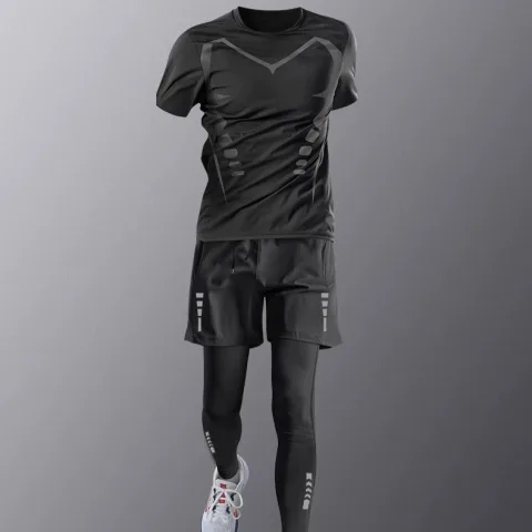 Running Gym Clothes Outdoor Quick-dry Tight Long Sleeve T-shirt