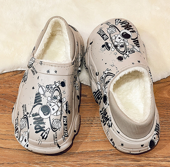 Title 9, Fleece-lined Thickening Thermal Cotton Shoes Wa...