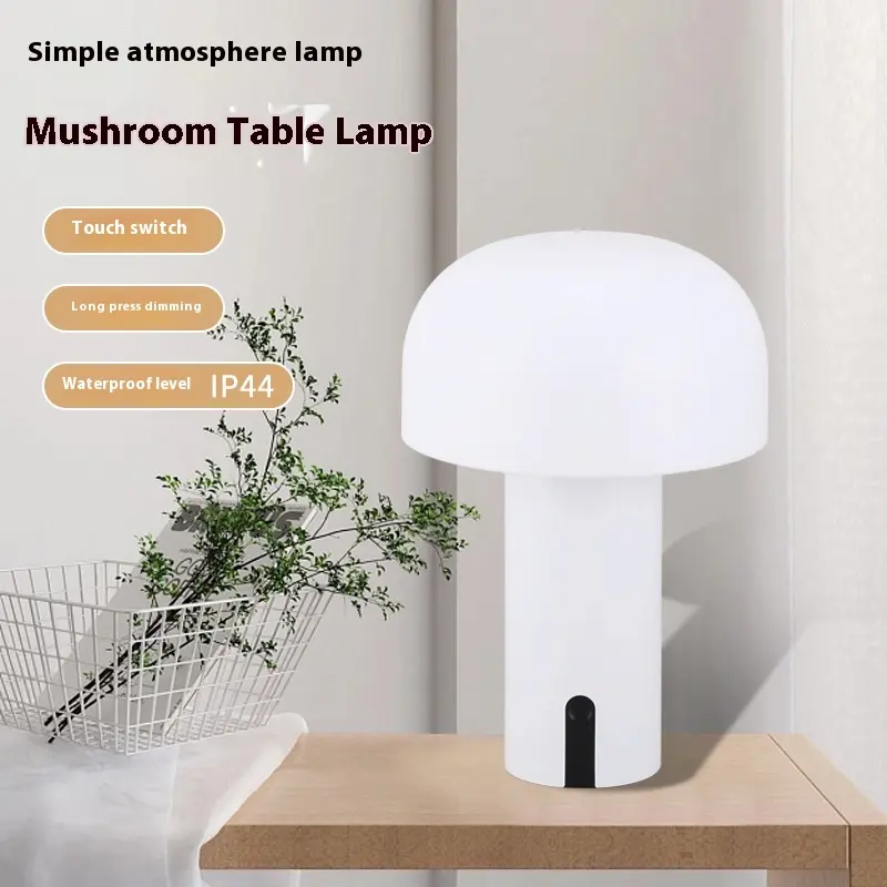 Decorative LED Mushroom Night Light Bedside Touch