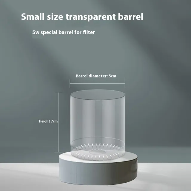 Fish Tank Built in Filter Suction Wall mounted Urinal Small Tube Suitable For 1300A - Shop at LoveMi