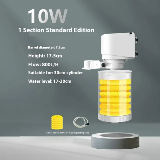 Fish Tank Built in Filter Suction Wall mounted Urinal Wp 2300A 10W - Shop at LoveMi