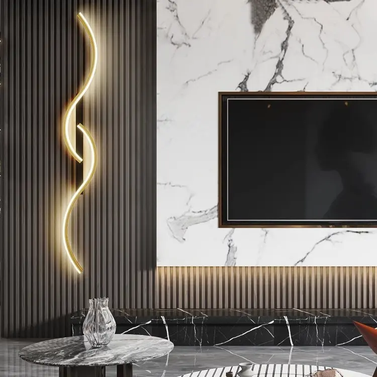 Simple Bedside Wall Lamp Living Room Background Aisle Corridor