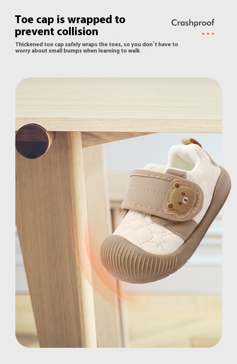 Title 2, Zachte baby schoentjes met anti-slip zool voor ...