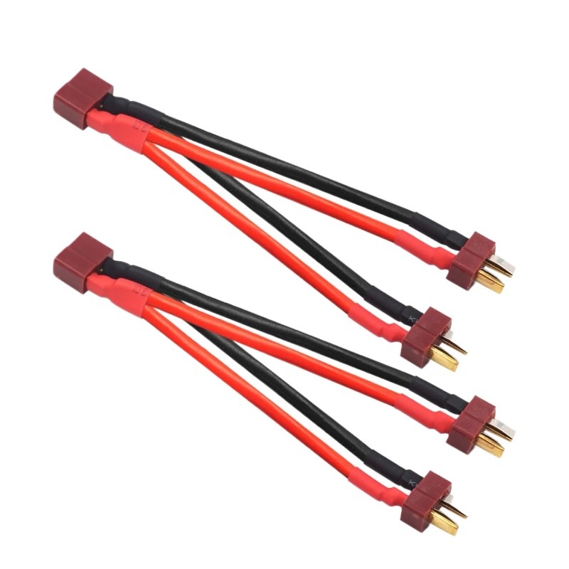 Model Aircraft T-Type Plug Parallel Line And Series Line Extra Soft High Temperature Resistant Silicon - Image 4