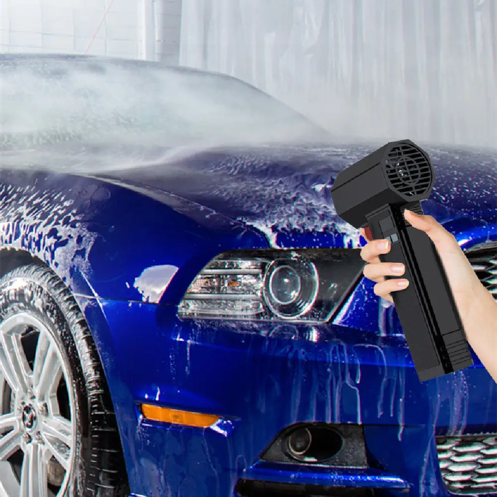 Ducted High-speed Turbofan Electric Outdoor Dust Blowing Car Wash
