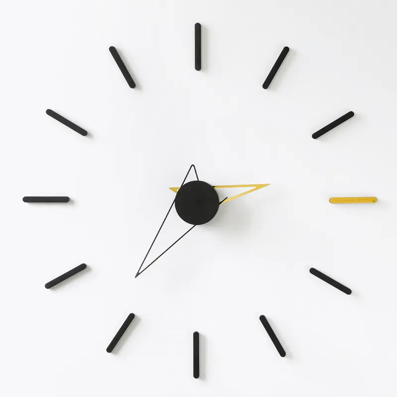 Wozoom House Quasi Background Wall Decoration Clock Living Room