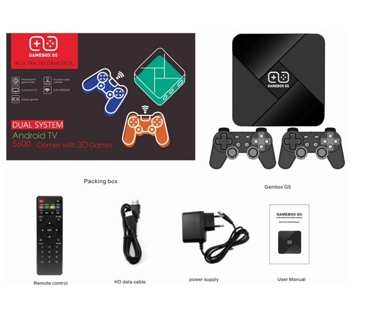 Title 5, G5 Game BOX Jingchen 905L Game Machine TV BOX