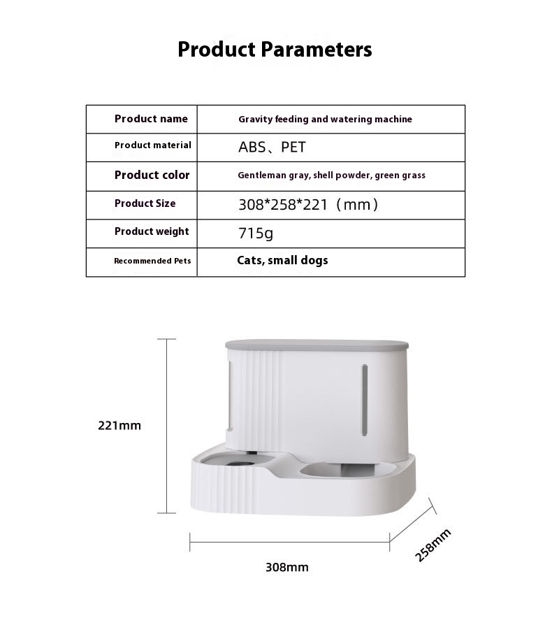 Title 9, Cat Automatic Drinking Fountain Feeder Integrat...