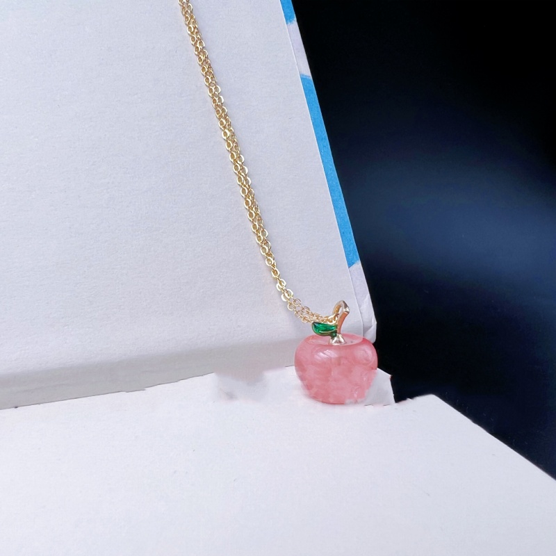 Natural Crystal Little  Pendant Necklace