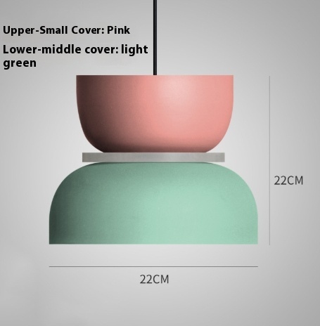 F Style Pink Light Green