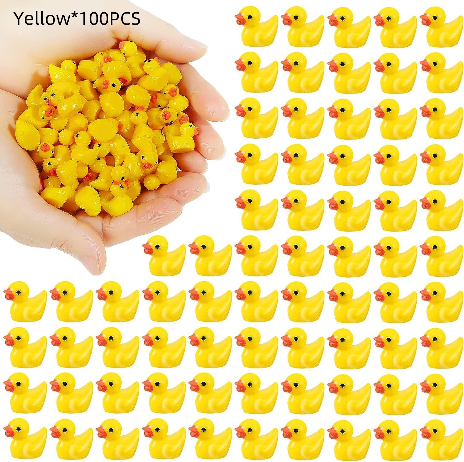 Yellow 100PCS