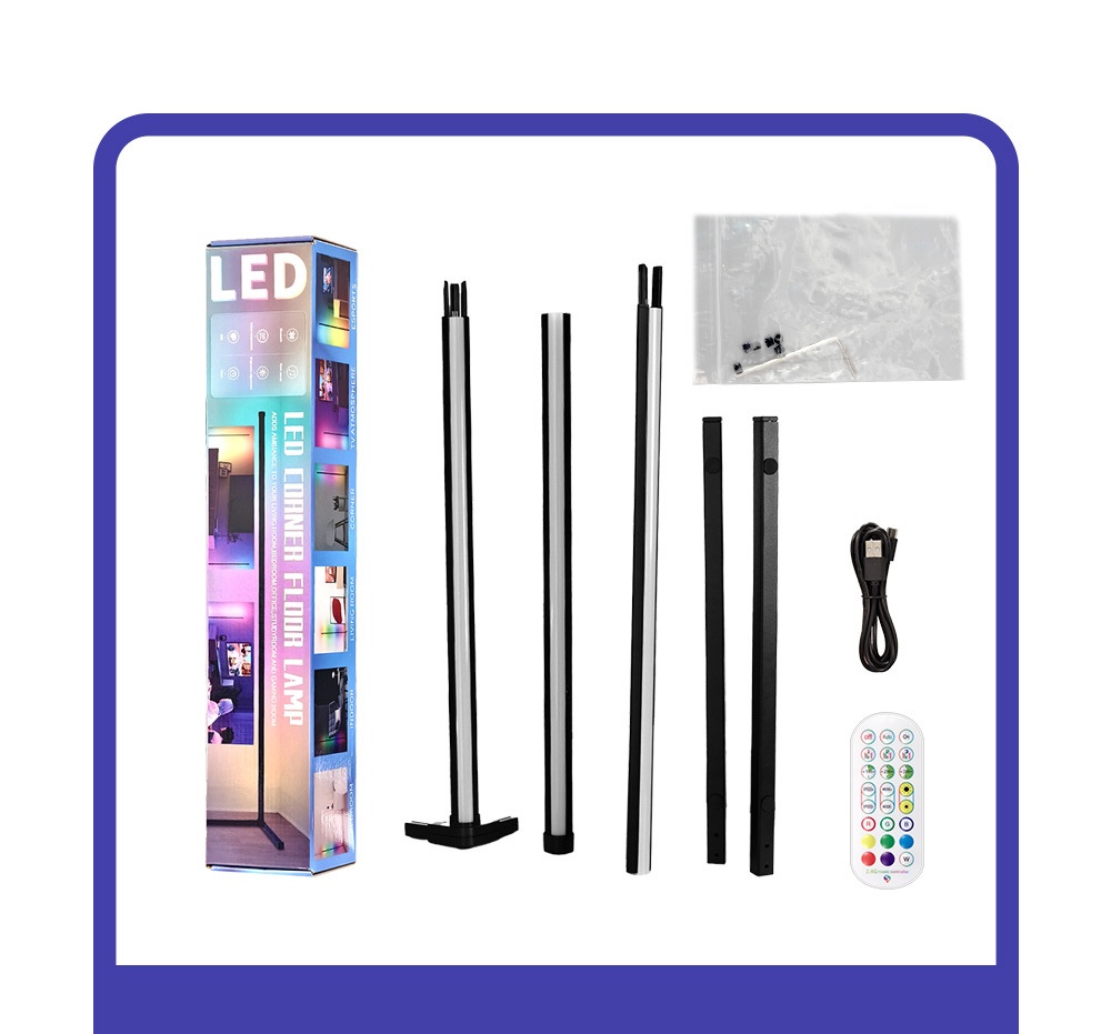 Title 3, LED Magic Color Vloer Sfeerlicht RGB Bluetooth ...