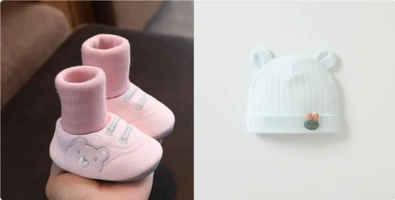Baby Cloth Shoes Simple Baby Indoor Non-slip Toddler Shoes