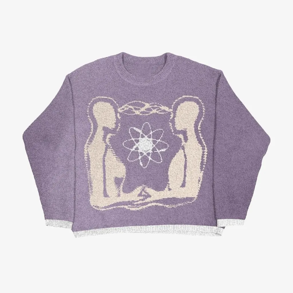 Fashion Round Neck Sweater Pullover - Figure 13