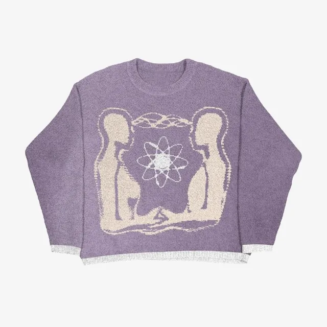 Fashion Round Neck Sweater Pullover Figure 13 - Shop at LoveMi