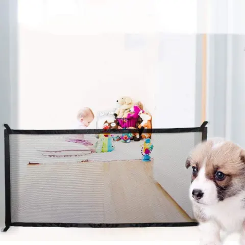 Dog Isolation Portable Folding Protective Net Safety Protection Dog