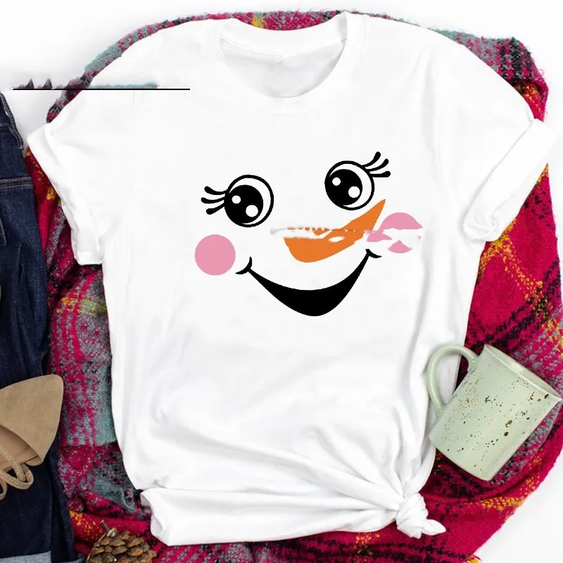 European And American Christmas T-shirt Parent-child Outfit - C17
