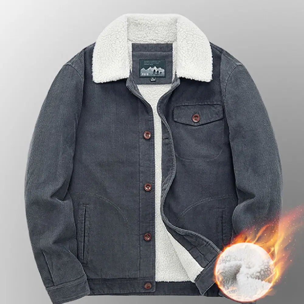 Fashion Personality Retro Corduroy Jacket for Men