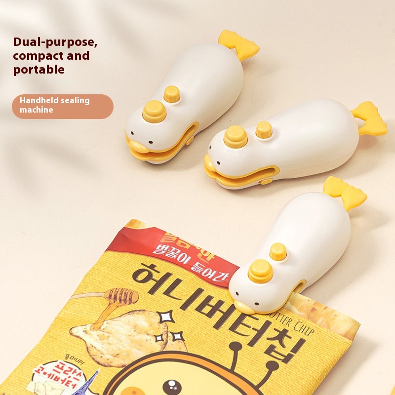 Small Yellow Duck Rechargeable Sealing Machine - Image 3