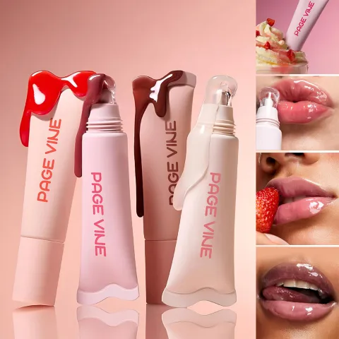 4-color Brightening Lip Balm Moisturizing Exfoliating Skin Long-Lasting Lip