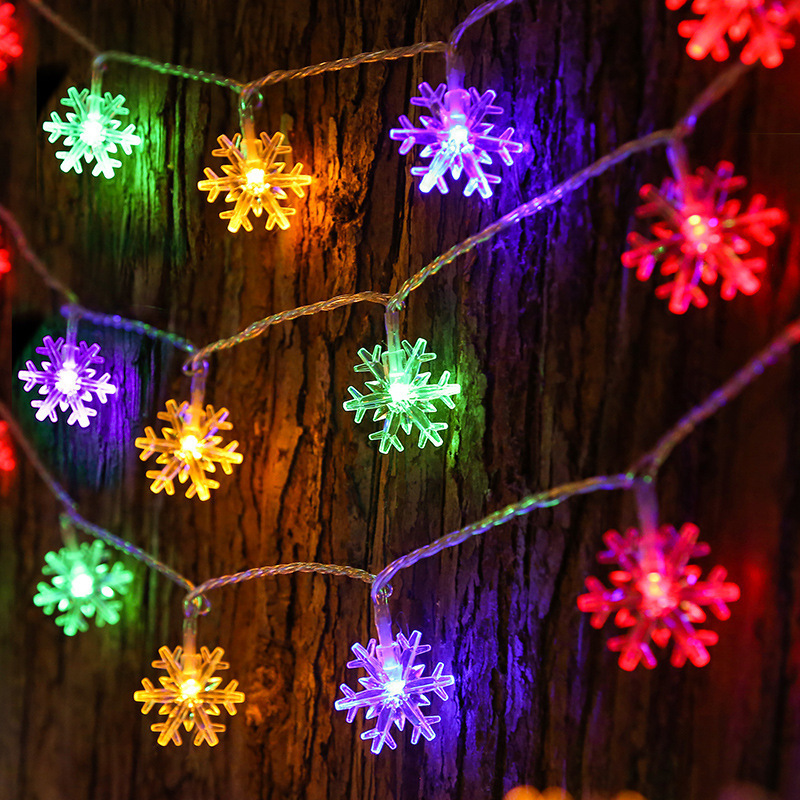 Title 4, Room Decoration LED Snowflake Lighting Chain