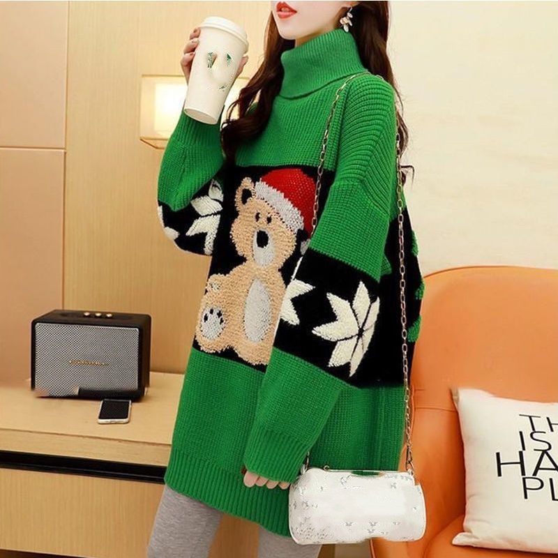 Title 6, Christmas Turtleneck Sweater Women