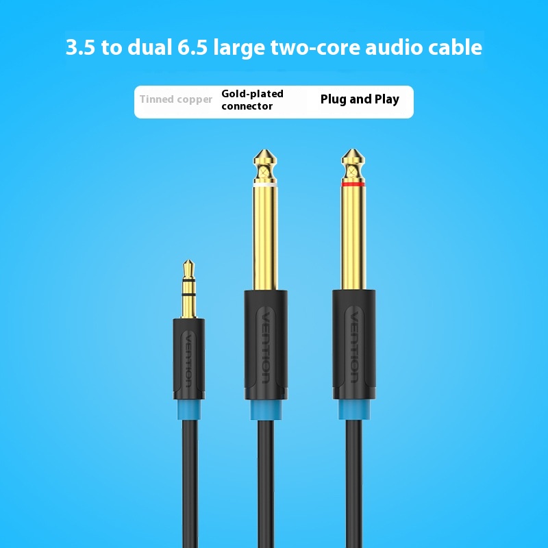 35 To Double 65 Audio One Divided Into Two Cable