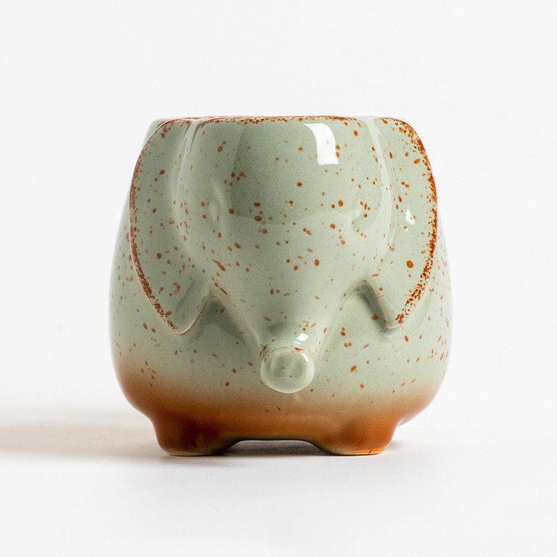 Creative Elephant Shaped Cup Containing Tea Bags