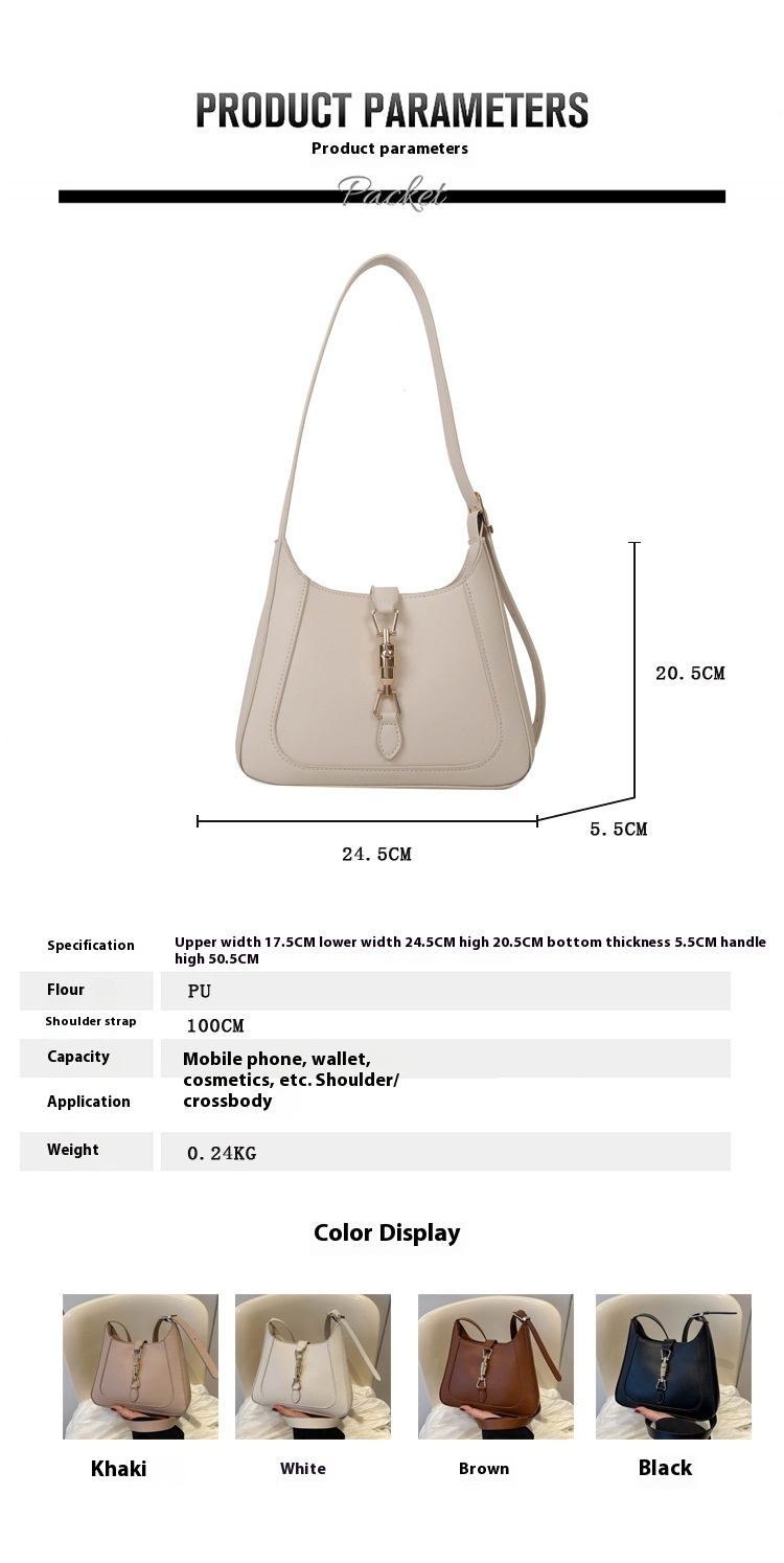 Women’s summer crossbody bag – black PU, hands-free errands and travel