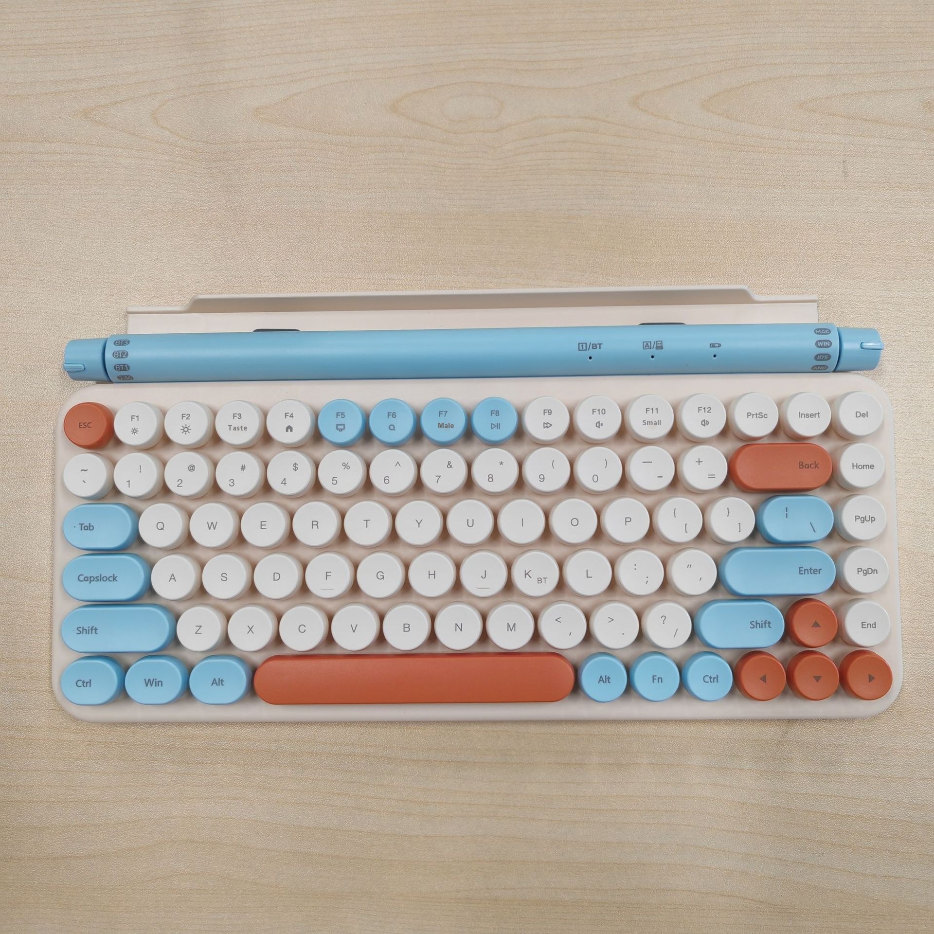 Trådløst Bluetooth-tastatur - Miniatyr 4