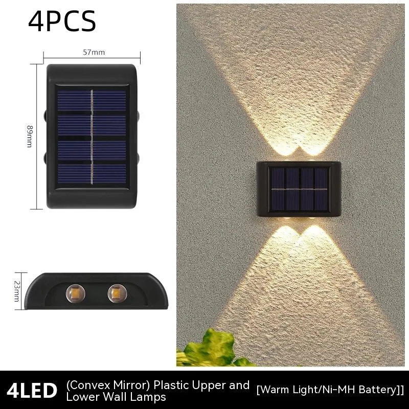 Solar Outdoor Yard Lamp Household Wall Lamp – image 10